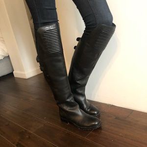 Marc Jacobs leather motorcycle boots size 41/10.5